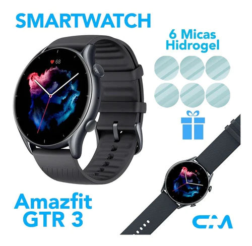 Smartwatch Amazfit Gtr 3 Sumergible Alexa Gps Amoled