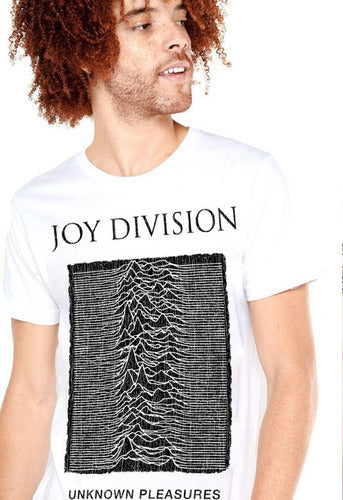Camiseta Playera Toxic Joy Division Color Blanco