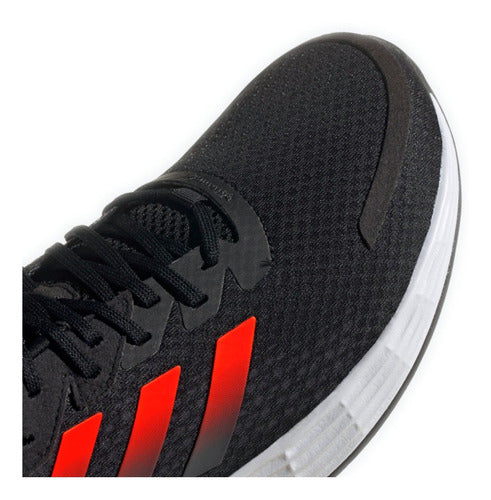 Tenis Para Hombre adidas Duramo Sl Color Core Black/solar Red/carbon - Adulto 8 Mx
